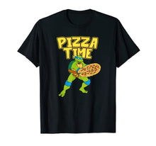Load image into Gallery viewer, Mademark x Teenage Mutant Ninja Turtles - Leonardo - Pizza Time T-Shirt
