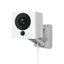 Load image into Gallery viewer, Wyze Cam 1080p HD Indoor Wireless Smart Home Camera with Night Vision, 2-Way Audio, Works with Alexa &amp; the Google Assistant, One Pack, White - WYZEC2
