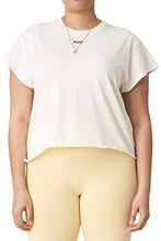Load image into Gallery viewer, Bandier x Sincerely Jules_The Aster Crew Neck Tee Cream-M

