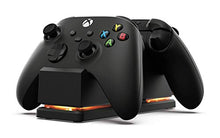 Load image into Gallery viewer, POWER A Dual Charging Station for Xbox - Black, Wireless Controller Charging, Charge, Rechargeable Battery, Xbox Series X|S, Xbox One - Xbox Series X
