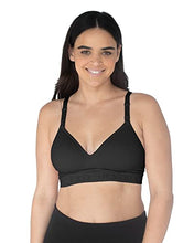 Load image into Gallery viewer, Kindred Bravely Signature Sublime Contour Maternity &amp; Nursing Bra | Everyday Nursing T-Shirt Bra (Black, X-Large)
