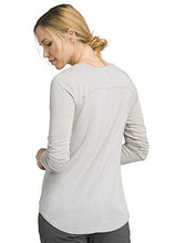 Load image into Gallery viewer, prAna - Women's Foundation Long Sleeve Crew, Light Grey Heather, Small
