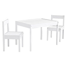 Load image into Gallery viewer, Baby Relax Hunter 3 Piece Kiddy Table and Chair Set, White

