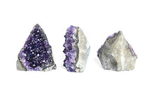 Load image into Gallery viewer, Deep Purple Project Amethyst Rock Crystal (250 Grams to 500 Grams) Raw Clusters from Uruguay Quartz Geode
