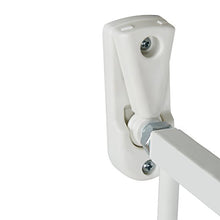 Load image into Gallery viewer, Munchkin Extending XL Tall and Wide Baby Gate,  Hardware Mounted Safety Gate for Stairs, Hallways and Doors, Extends 33" - 56" Wide, Metal, White
