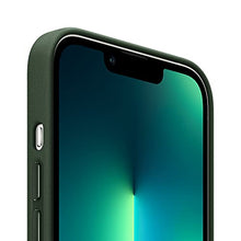 Load image into Gallery viewer, Apple Leather Case with MagSafe (for iPhone 13 Pro Max) - Sequoia Green
