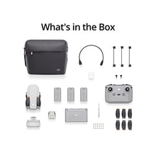 Load image into Gallery viewer, DJI Mini 2 Fly More Combo – Ultralight Foldable Drone, 3-Axis Gimbal with 4K Camera, 12MP Photos, 31 Mins Flight Time, OcuSync 2.0 10km HD Video Transmission, QuickShots, Gray
