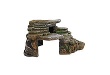 Load image into Gallery viewer, PENN-PLAX Reptology Shale Scape Step Ledge &amp; Cave Hideout – Decorative Resin for Aquariums &amp; Terrariums – Great for Reptiles, Amphibians, and Fish – Medium
