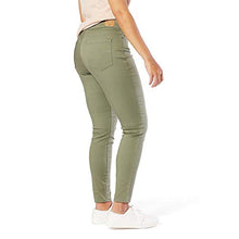 Load image into Gallery viewer, Signature by Levi Strauss &amp; Co. Gold Label Women's Totally Shaping Pull-On Skinny Jeans (Standard and Plus), Deep Lichen Green, 10
