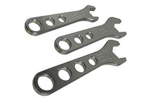 Load image into Gallery viewer, ICT Billet 3 Piece Billet Aluminum Wrench Set 6 8 10 an Fittings Thread Lightweight Ergonomic Compact Handle Designed &amp; Manufactured in The USA 551470
