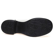 Load image into Gallery viewer, JARO VEGA Mary Jane Shoes for Women Lolita, Retro 50s Preforated Wingtip Platform Saddle Oxfords Black White Size 8.5
