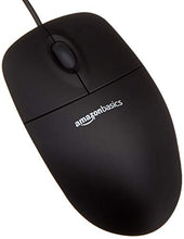 Load image into Gallery viewer, Amazon Basics USB Wired Computer Keyboard and Wired Mouse Bundle Pack
