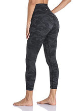 Load image into Gallery viewer, HeyNuts Hawthorn Athletic High Waisted Yoga Leggings for Women, Buttery Soft Workout Pants Compression 7/8 Leggings with Inner Pockets Ocean Teal_25''XXS(00)
