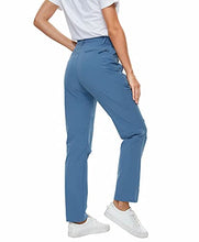 Load image into Gallery viewer, MAGCOMSEN Fishing Pants Women with Zipper Pockets Active Pants Women Summer Pants Workout Pants Hiking Pants Sweatpants Waterproof Pants Quick Dry Khaki
