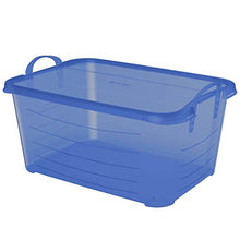 Load image into Gallery viewer, Life Story Blue Closet Organization &amp; Storage Box Container, 55 Quart (4 Pack)
