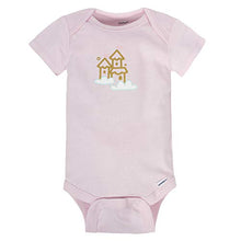 Load image into Gallery viewer, Gerber Girls' 8 Pack Short Sleeve Onesies Bodysuits, Castle, 6-9 Months
