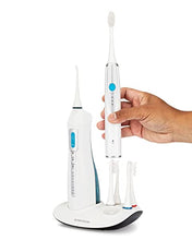 Load image into Gallery viewer, ToiletTree Products Poseidon Oral Irrigator and Sonic Toothbrush Inductive Charging Combo Set, Multiple Users, Rechargeable
