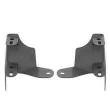 Load image into Gallery viewer, Hooke Road Dual A-Pillar Light Mounting Brackets Compatible with Jeep JL Wrangler/Gladiator JT 2018 2019 2020 2021 2022 - Pair (Does not fit • Gladiator Mojave • Model)
