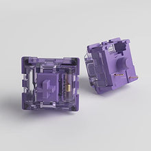 Load image into Gallery viewer, Akko CS Switches, 3 Pin 36gf Tactile Switch Compatible for MX Mechanical Keyboard (45 pcs, Lavender Purple)
