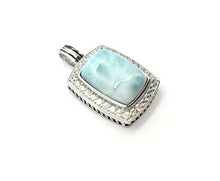Load image into Gallery viewer, Larimar Pendant Gemstones with 925 Sterling Silver Classic Jewelry Women

