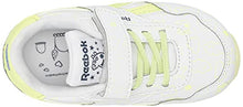 Load image into Gallery viewer, Reebok Kids Classic Jogger 3.0 Sneaker, FTWWHT/ENEGLW/FTWWHT, 9.5 US Unisex Toddler
