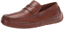 Load image into Gallery viewer, Clarks Men's Markman Way Loafer, Dark Tan Leather, 9
