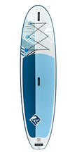 Load image into Gallery viewer, Boardworks Lūnr Inflatable Stand-Up Paddle Board (iSUP) | SUP Package Includes Three Piece Paddle, Carry Bag, Leash, Phone Case and Pump (SUP) Complete Kit | 10’5”, Blue/White
