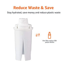 Load image into Gallery viewer, Amazon Basics Replacement Water Filters for Water Pitchers, Compatible with Brita - 3-Pack
