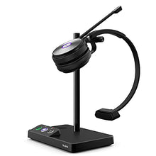 Load image into Gallery viewer, Yealink WH62 Wireless Headset with Microphone for PC Computer Laptop Teams Certified Headset for Office IP VoIP Phones DECT Headset SIP Phone for UC Communication
