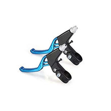 Load image into Gallery viewer, 1 Pair Bicycle Brake Lever, V-Brake Handlebar Aluminium Alloy Bike Brake Handle Universal 2.2cm for Most Bicycle, Road Bike, Mountain Bike (Blue)
