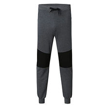 Load image into Gallery viewer, Men's Nine-Point Sweatpants Men Casual Hiking Trousers Sports Outdoor Drawstring Stretch Work Pants Trousers with Pockets Dark Gray
