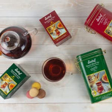 Load image into Gallery viewer, Sadaf Cardamom Tea Loose Leaf Tin 16 oz - Special Blend Cardamom Ceylon Black Tea - Product harvested in Sri Lanka
