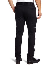 Load image into Gallery viewer, Dickies mens Skinny Straight-fit Pant?????????? ????? ? ?? ??skinny Straight Fit Arbeitshose work utility pants, Black, 33W x 30L US
