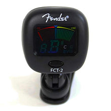 Load image into Gallery viewer, Fender FT-2 Professional Clip on Tuner for Acoustic Guitar, Electric Guitar, Bass, Mandolin, Violin, Ukulele, and Banjo
