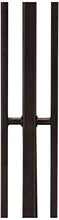 Load image into Gallery viewer, Andes Modern Table Lamp Industrial Dark Oil Rubbed Bronze Metal Double Shade for Living Room Family Bedroom Bedside - Franklin Iron Works
