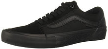 Load image into Gallery viewer, Vans Old Skool Pro Sneakers Blackout Mens 8.5
