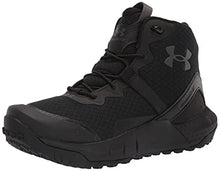 Load image into Gallery viewer, Under Armour mens Micro G Valsetz Mid Military and Tactical Boot, Black (001 Black, 9.5 US
