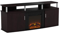 Load image into Gallery viewer, Ameriwood Home Carson Electric Fireplace TV Console for TVs up to 70",  Cherry
