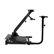 Load image into Gallery viewer, Hottoby Racing Wheel Stand Pro Racing Simulator Frame for Logitech G25 G27 G29 G920 G923 Double Gear Shifter Mount for Logitech Driving Force Shifter Handbrake fit for PC PS4 Xbox Pedals Not Included
