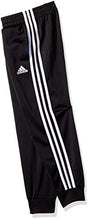 Load image into Gallery viewer, adidas Boys' Big Active Sports Athletic Tricot Jogger Pant, Iconic Black, 14/16
