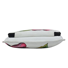 Load image into Gallery viewer, Anna by Anuschka Slim Shoulder Organizer, Peony-Ivory
