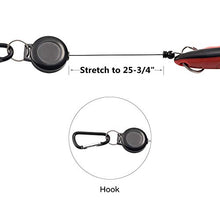 Load image into Gallery viewer, Xintan Tiger Pack of 2 Golf Club Brush Groove Cleaner with Retractable Zip-line and Aluminum Carabiner Cleaning Tools
