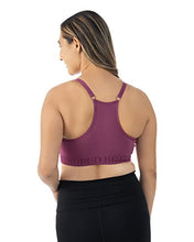 Load image into Gallery viewer, Kindred Bravely Sublime Support Low Impact Nursing &amp; Maternity Sports Bra (Berry Fusion, XX-Large)
