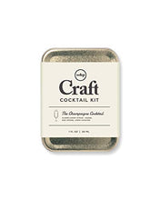 Load image into Gallery viewer, W&amp;P Craft Cocktail Kit, Champagne Cocktail, Portable Kit for Drinks on the Go, Carry On Cocktail Kit, Pack of 2
