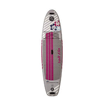 Load image into Gallery viewer, Sail Fin Aloha Inflatable Stand-Up Paddle Board Double Layer, 10' Long, 30" Wide, 6" Thick - Durable and Lighweight, Includes: Dual Action Pump, Backpack, Leash and Paddle
