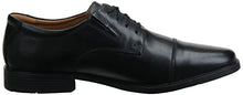 Load image into Gallery viewer, Clarks Men's Tilden Cap Oxford, Black Leather, 9.5 M US
