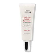 Load image into Gallery viewer, 100% Pure Coffee Bean Caffeine Eye Cream Refresh &amp; Hydrate Under Eye Treatment Reduce Puffiness, Dark Circles, Wrinkles with Green Tea, Rose Hip, Vitamin E - Youthful Vibrant Eyes - Vegan - 1 oz
