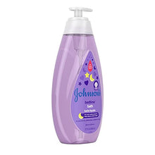 Load image into Gallery viewer, Johnson's Bedtime Baby Bath with Soothing NaturalCalm Aromas, Hypoallergenic &amp; Tear-Free Liquid Baby Bath Formula, No Parabens, Sulfates, Dyes, or Phthalates, 27.1 fl. oz
