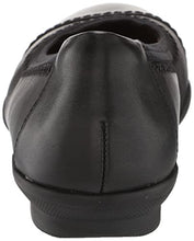 Load image into Gallery viewer, Clarks Women's Sara Bay Ballet Flat, Black Leather, 10 Wide
