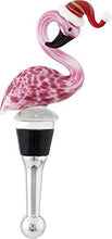 Load image into Gallery viewer, LS Arts Christmas Bottle Stoppers (Christmas Flamingo)
